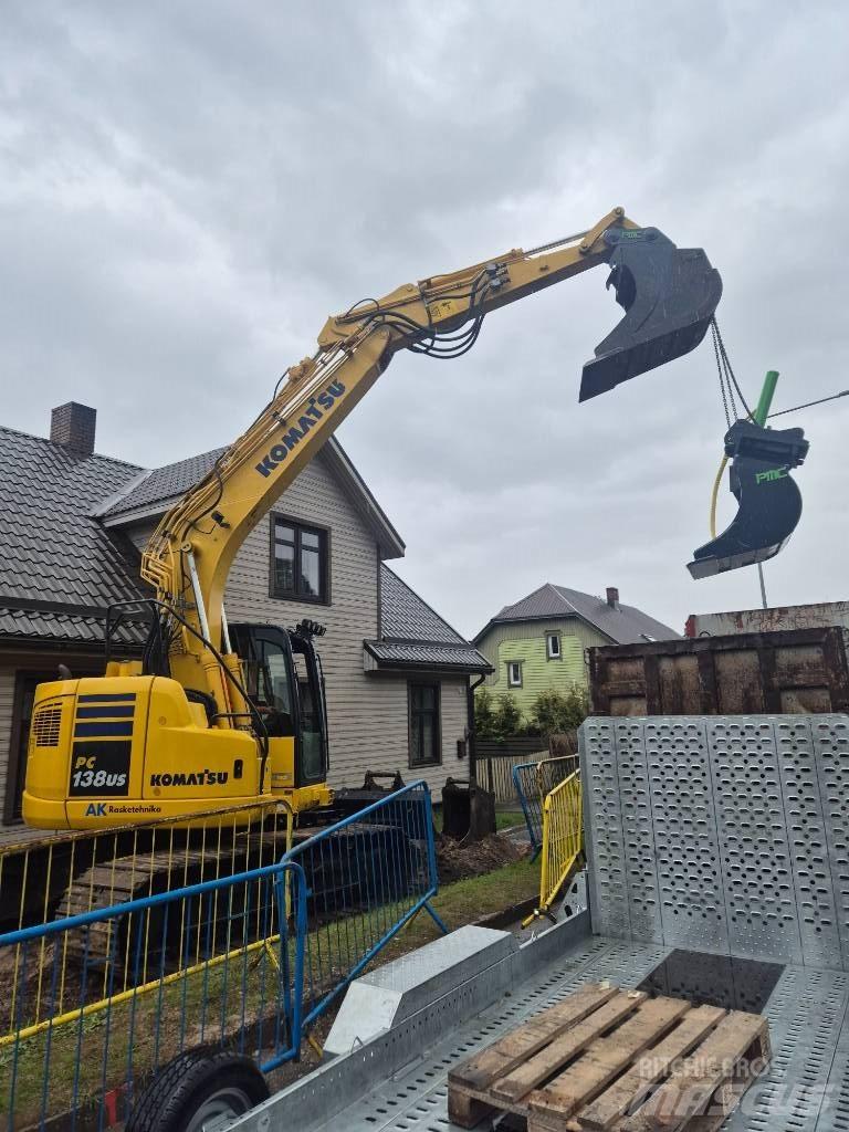 Komatsu PC 138 US-10 Kāpurķēžu ekskavatori