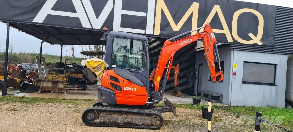 Kubota U 25-3 Mini ekskavatori < 7 t