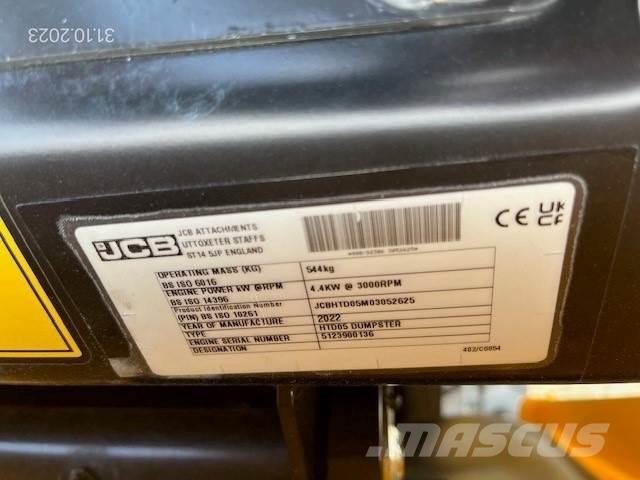 JCB HTD5 Mini pašizgāzēji