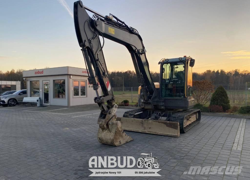 Volvo ECR 88 D Kāpurķēžu ekskavatori