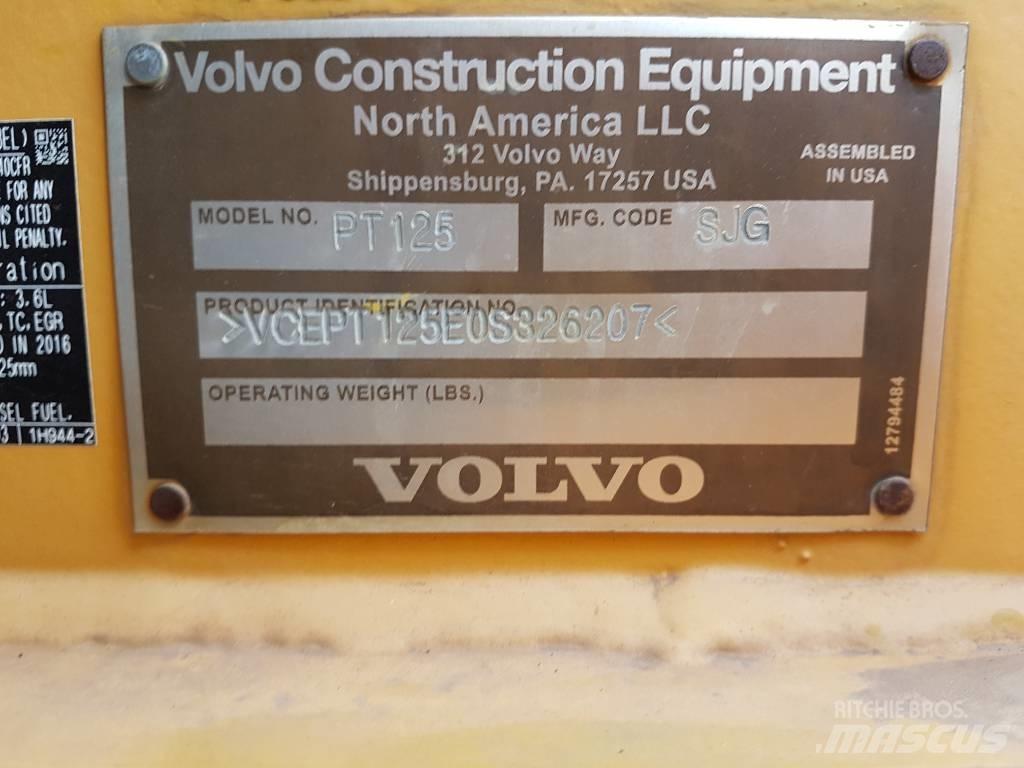 Volvo PT 125 Pneimatiskie veltņi