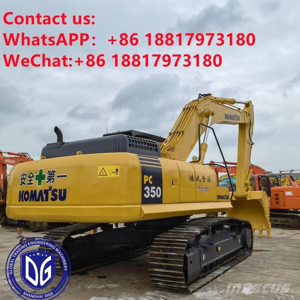 Komatsu PC 350-7 Kāpurķēžu ekskavatori