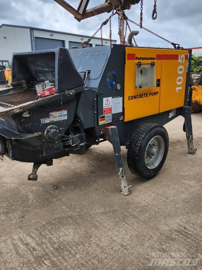 Putzmeister 1005D Betona-klona sūkņi