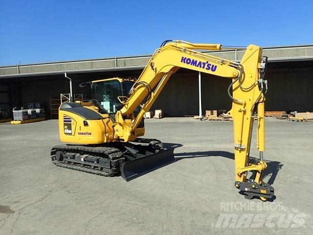 Komatsu PC88MR-11 Kāpurķēžu ekskavatori