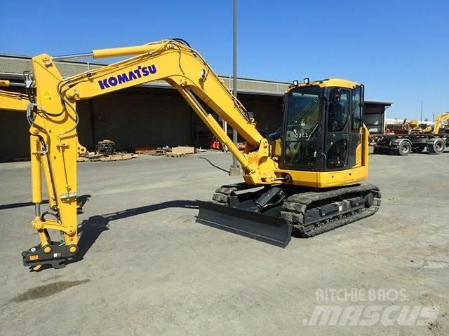 Komatsu PC88MR-11 Kāpurķēžu ekskavatori