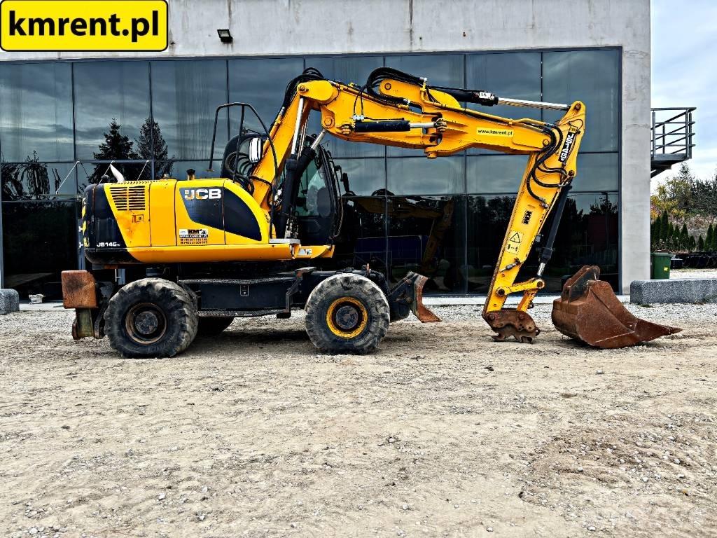 JCB JS 145 W Ekskavatori uz riteņiem