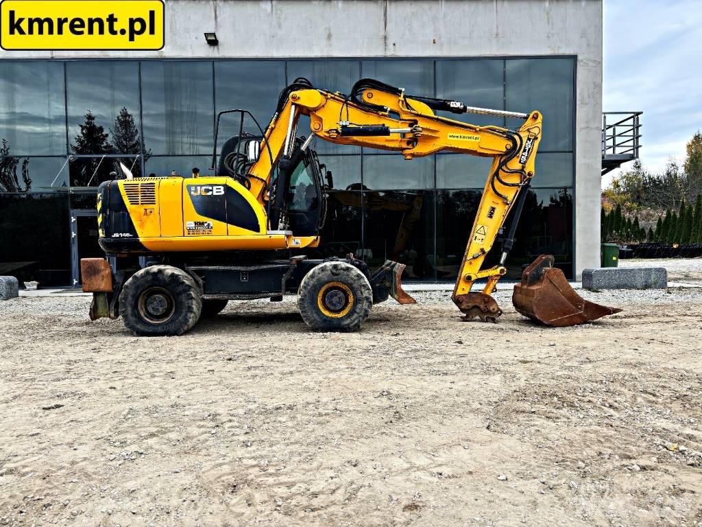 JCB JS 145 W Ekskavatori uz riteņiem