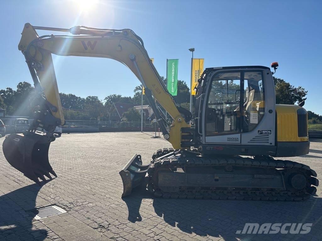 Wacker Neuson ET145 Kāpurķēžu ekskavatori