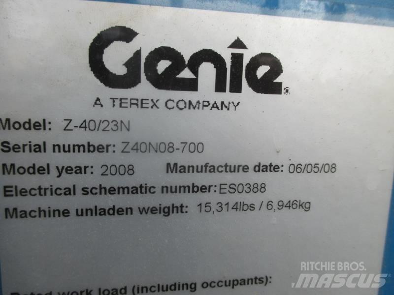 Genie Z 40/23 N Strēles pacēlāji