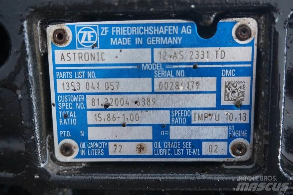 ZF 12AS2131DD + INT3 Pārnesumkārbas