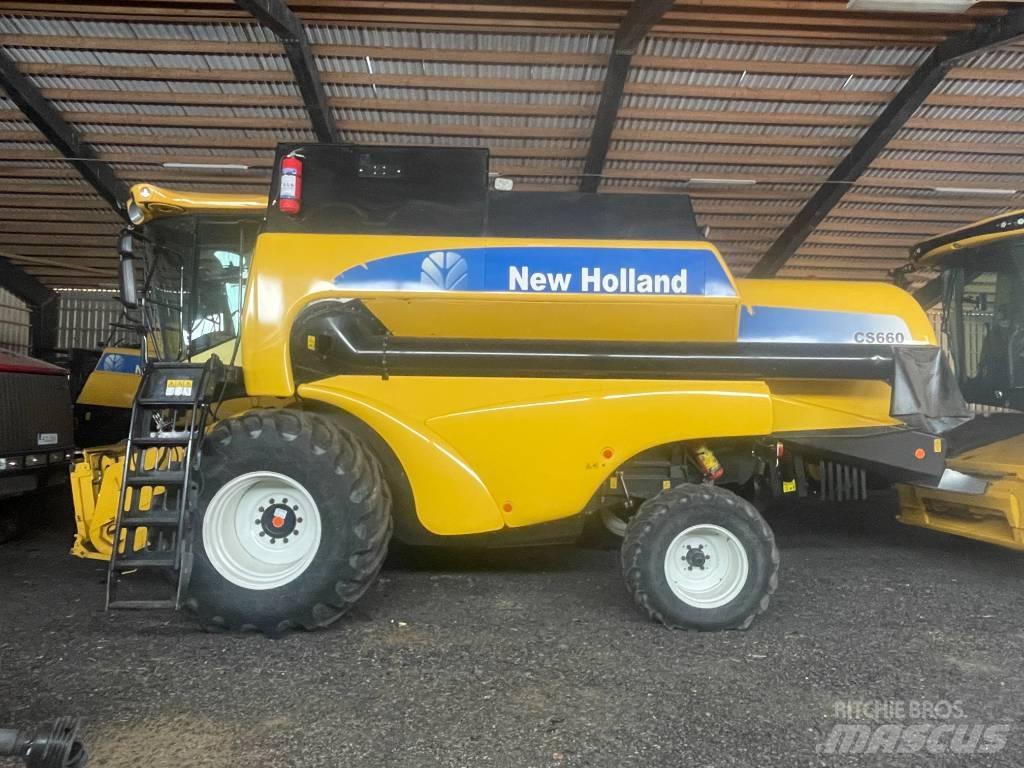 New Holland CS660 Ražas novākšanas kombaini