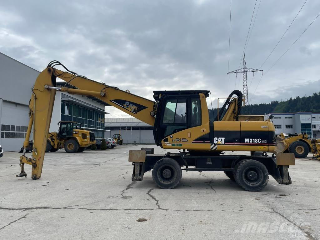 CAT M 318 C MH Industriālie iekrāvēji