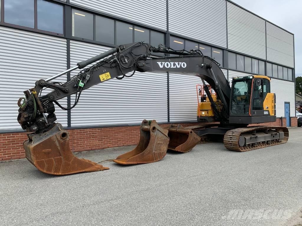Volvo ECR235EL Kāpurķēžu ekskavatori