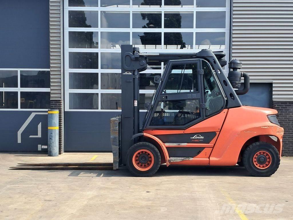 Linde H80D-03/900 Tehnika ar dīzeļa dzinēju