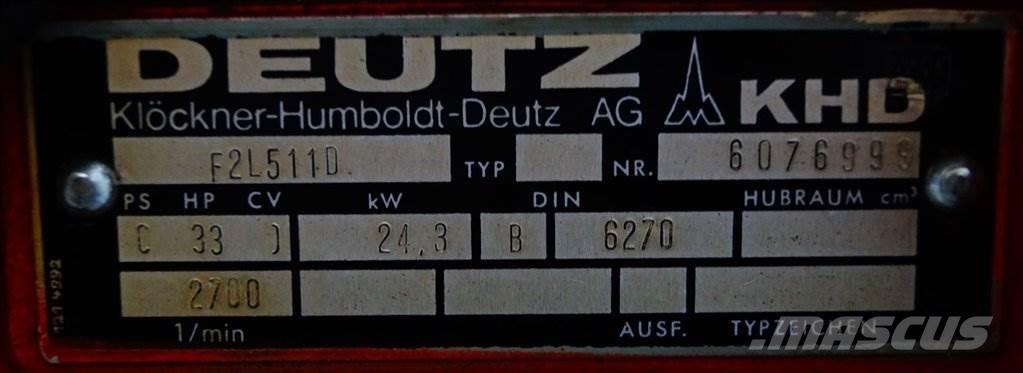 Deutz AG F2L511D Dzinēji