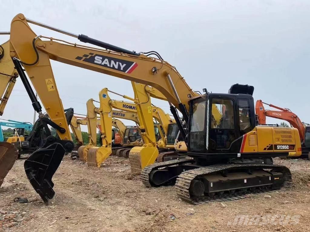 Sany 205C Kāpurķēžu ekskavatori