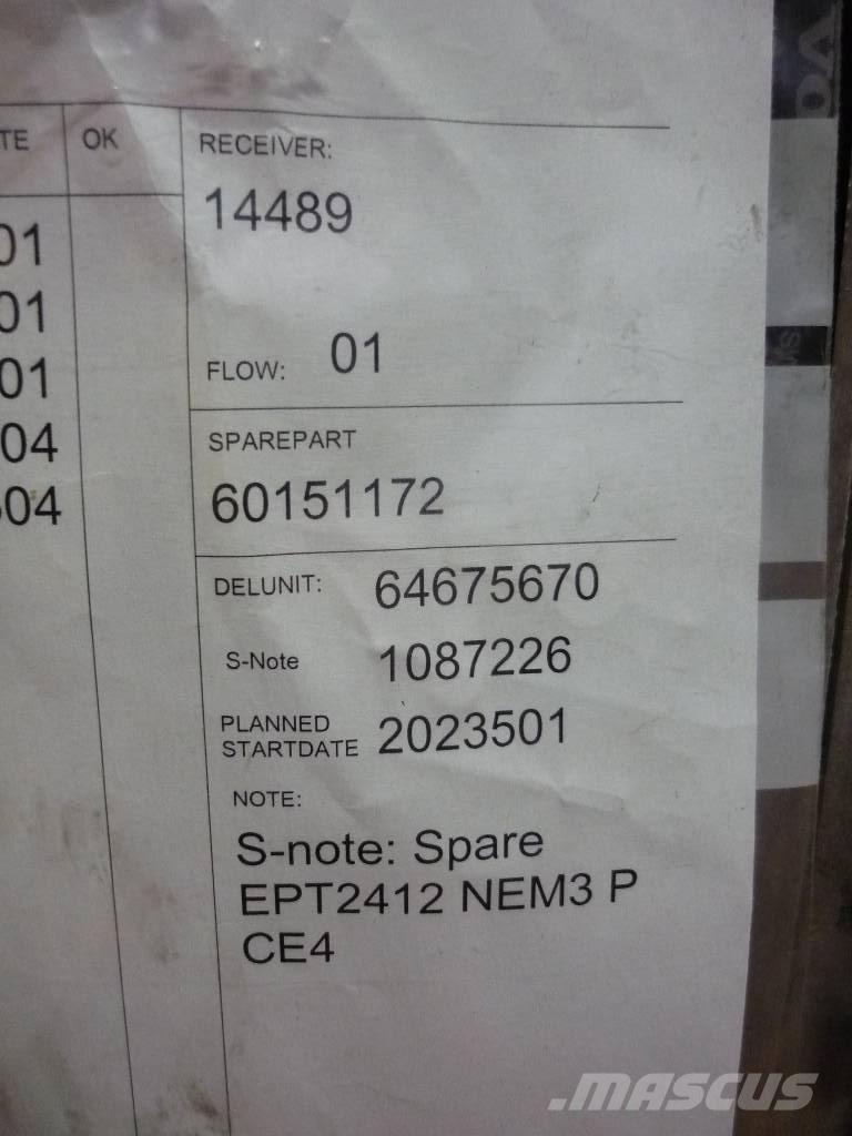 Volvo EPT 2412 Pārnesumkārbas