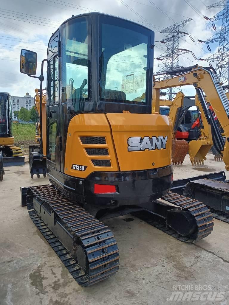 Sany SY 35U Kāpurķēžu ekskavatori