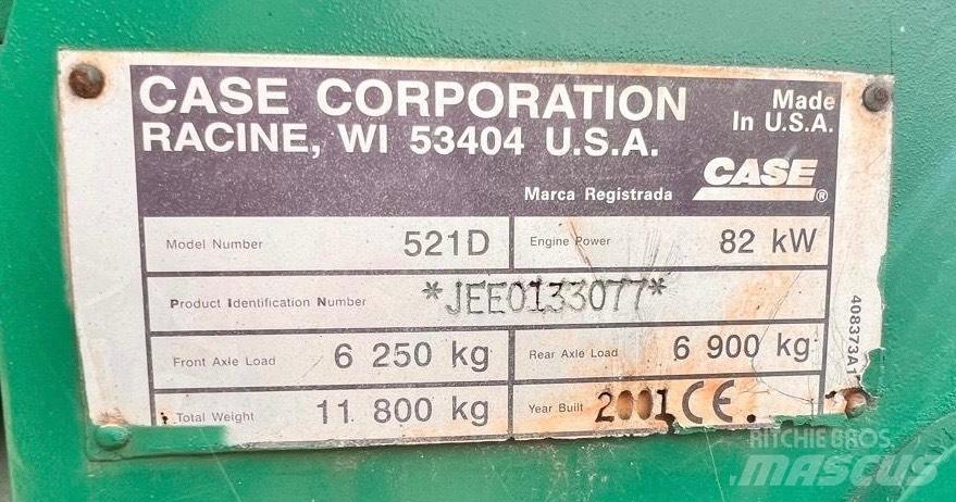CASE 521D Iekrāvēji uz riteņiem