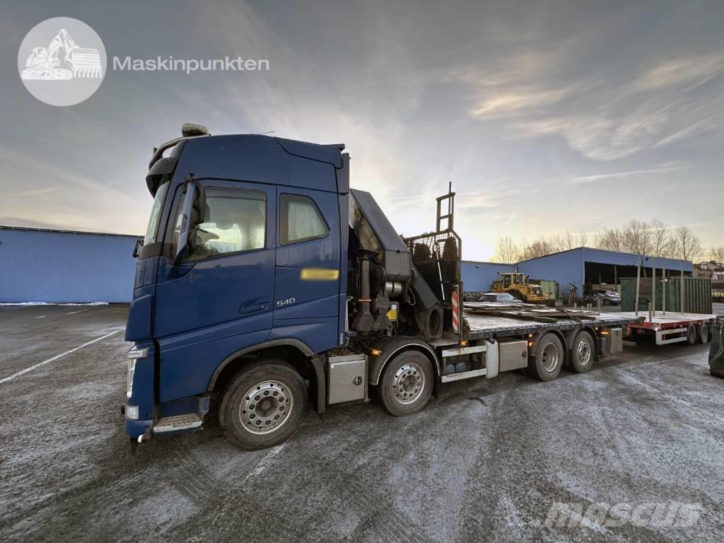 Volvo FH 540 Smagās mašīnas ar celtni