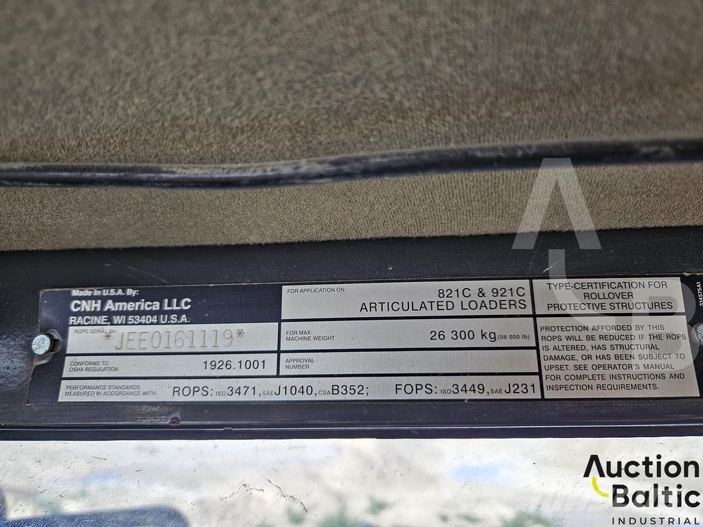 CASE 921C/2 Iekrāvēji uz riteņiem