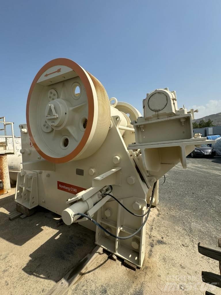 Metso Nordberg C140 Drupinātāji