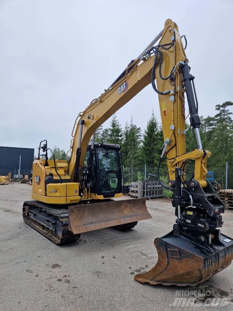 CAT 315 Kāpurķēžu ekskavatori