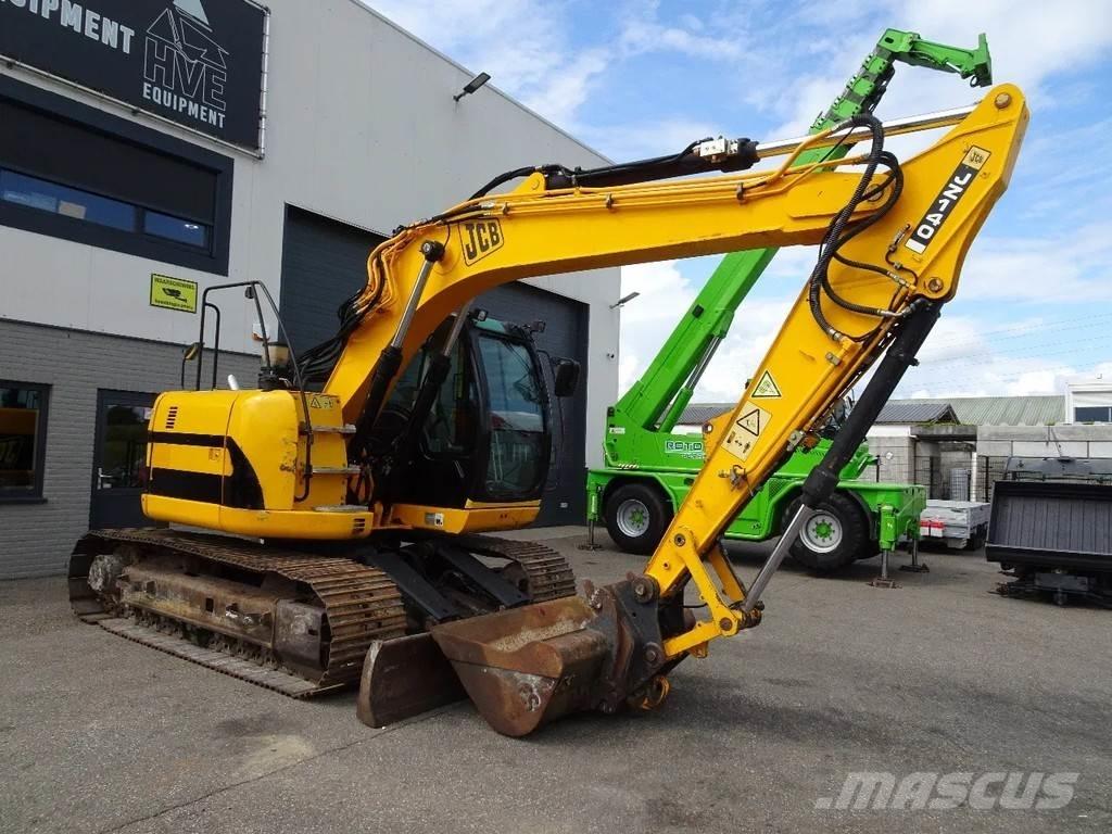 JCB JZ140 Kāpurķēžu ekskavatori