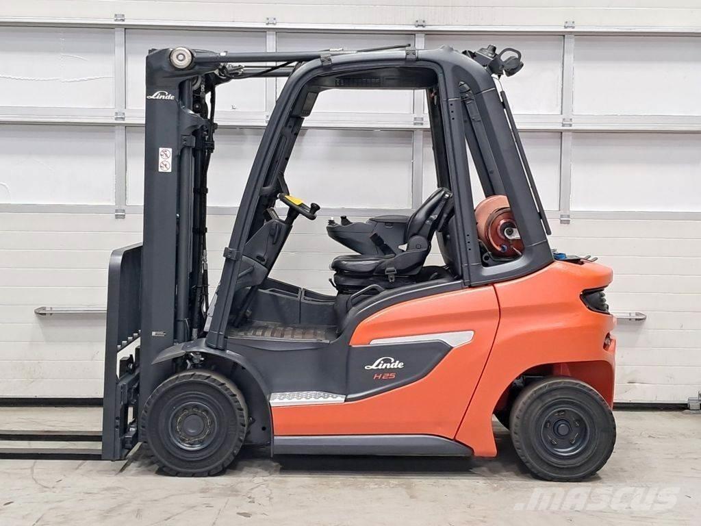 Linde H25T-01 LPG tehnika