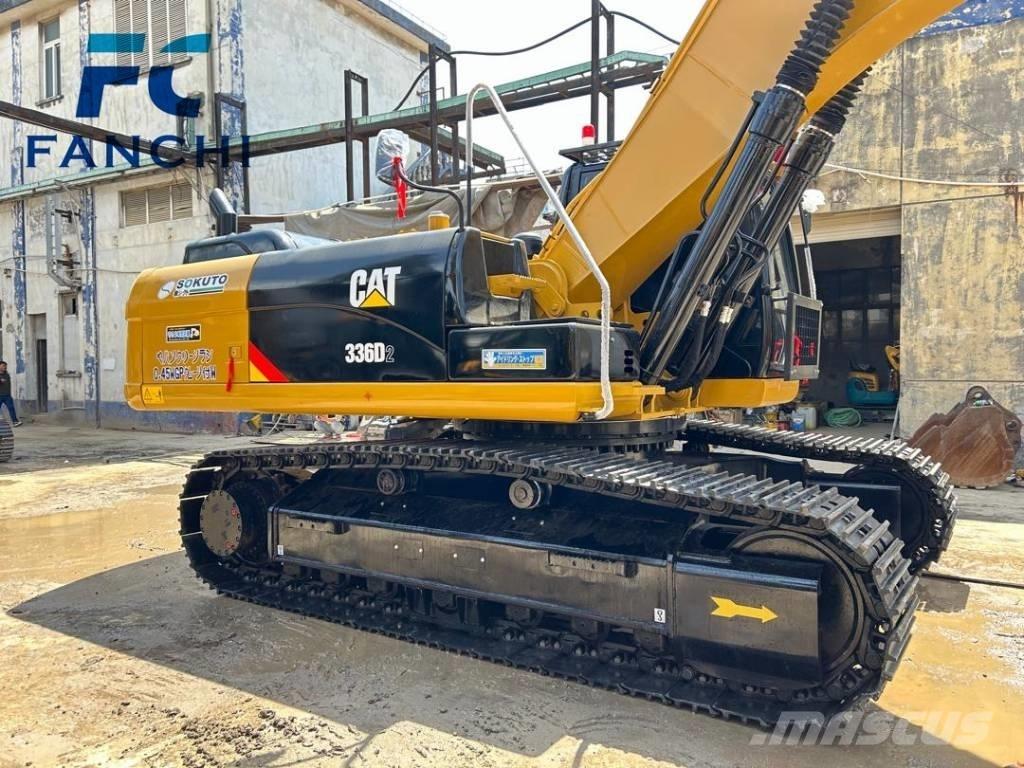 CAT 336D2 Kāpurķēžu ekskavatori