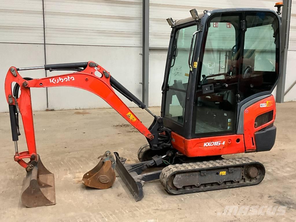Kubota KX 016-4 Mini ekskavatori < 7 t