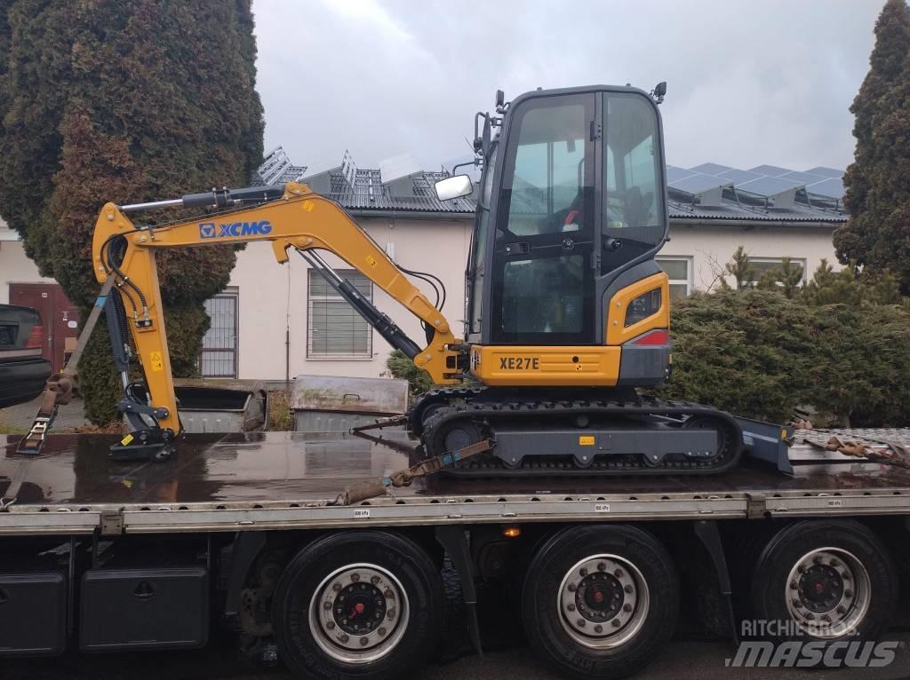 XCMG XE 27 E Mini ekskavatori < 7 t