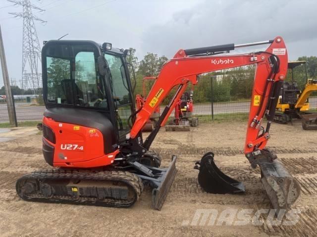Kubota U 27-4 Mini ekskavatori < 7 t