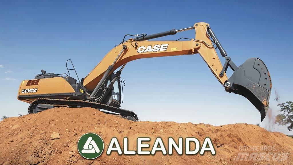 CASE CX 380 C Kāpurķēžu ekskavatori