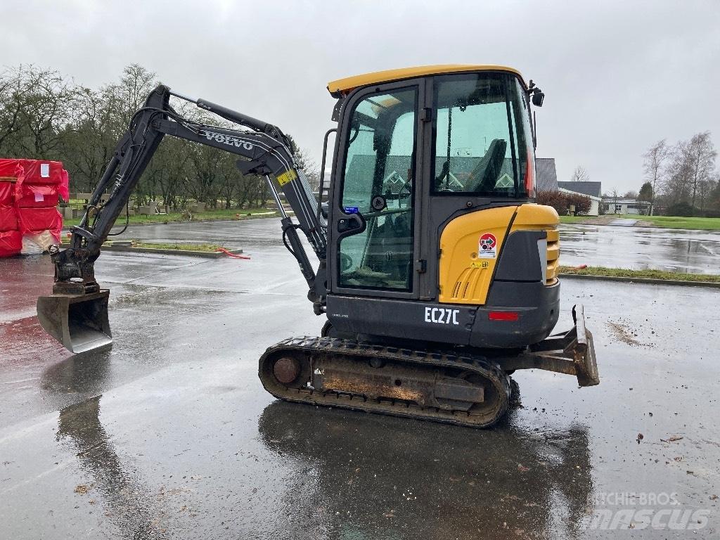 Volvo Ec27 Mini ekskavatori < 7 t