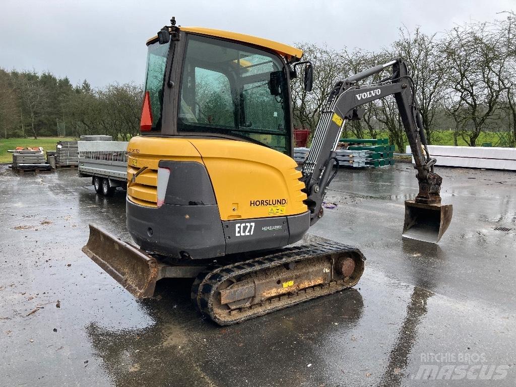 Volvo Ec27 Mini ekskavatori < 7 t