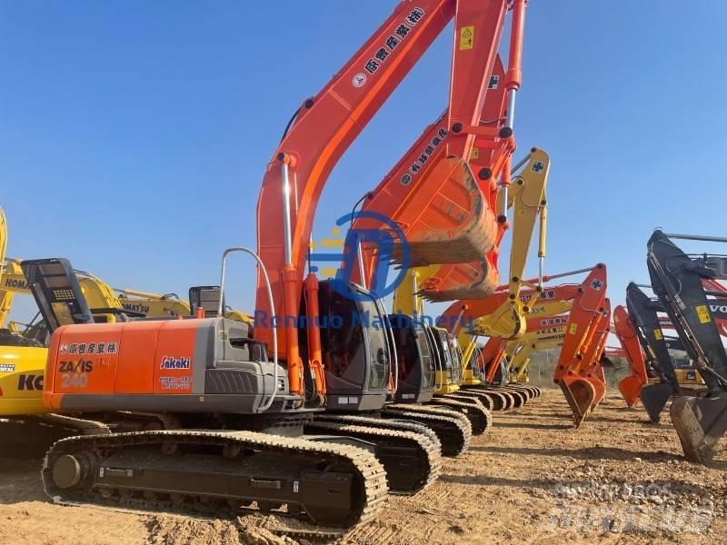 Hitachi ZX 240 Kāpurķēžu ekskavatori