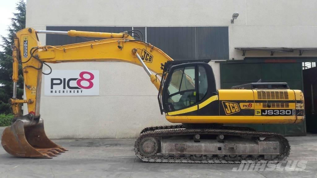 JCB JS330ME Kāpurķēžu ekskavatori