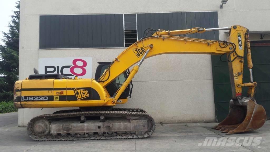 JCB JS330ME Kāpurķēžu ekskavatori