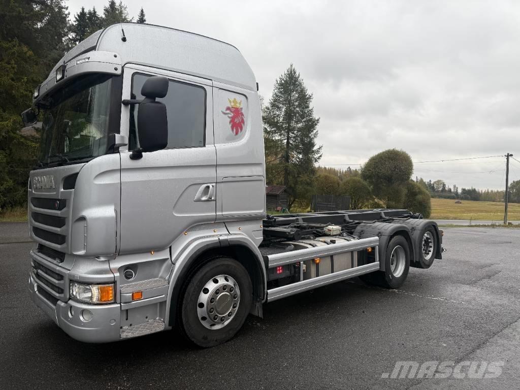 Scania R480 6X2*4 Kabeļu pacēlājs nomontējamām kravas mašīnām