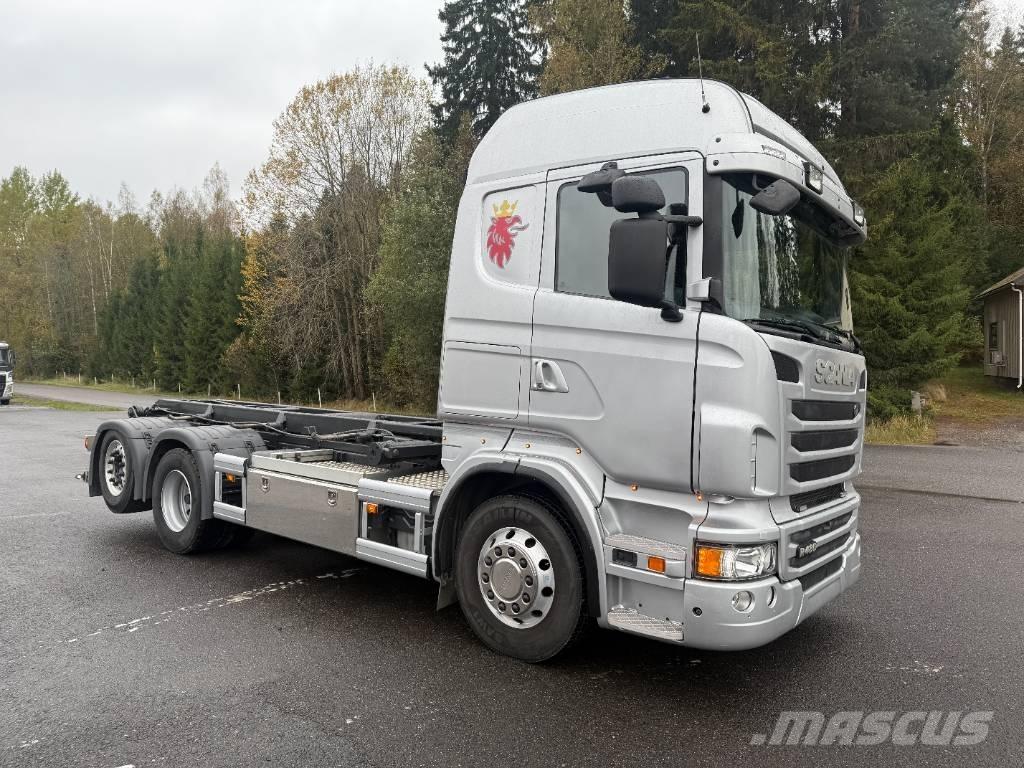 Scania R480 6X2*4 Kabeļu pacēlājs nomontējamām kravas mašīnām