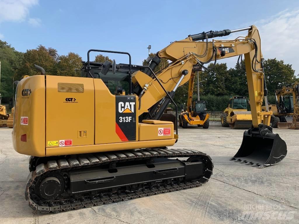 CAT 313 F L Kāpurķēžu ekskavatori