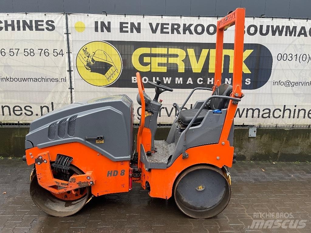 Hamm HD 8 VV Divvalču grunts veltņi