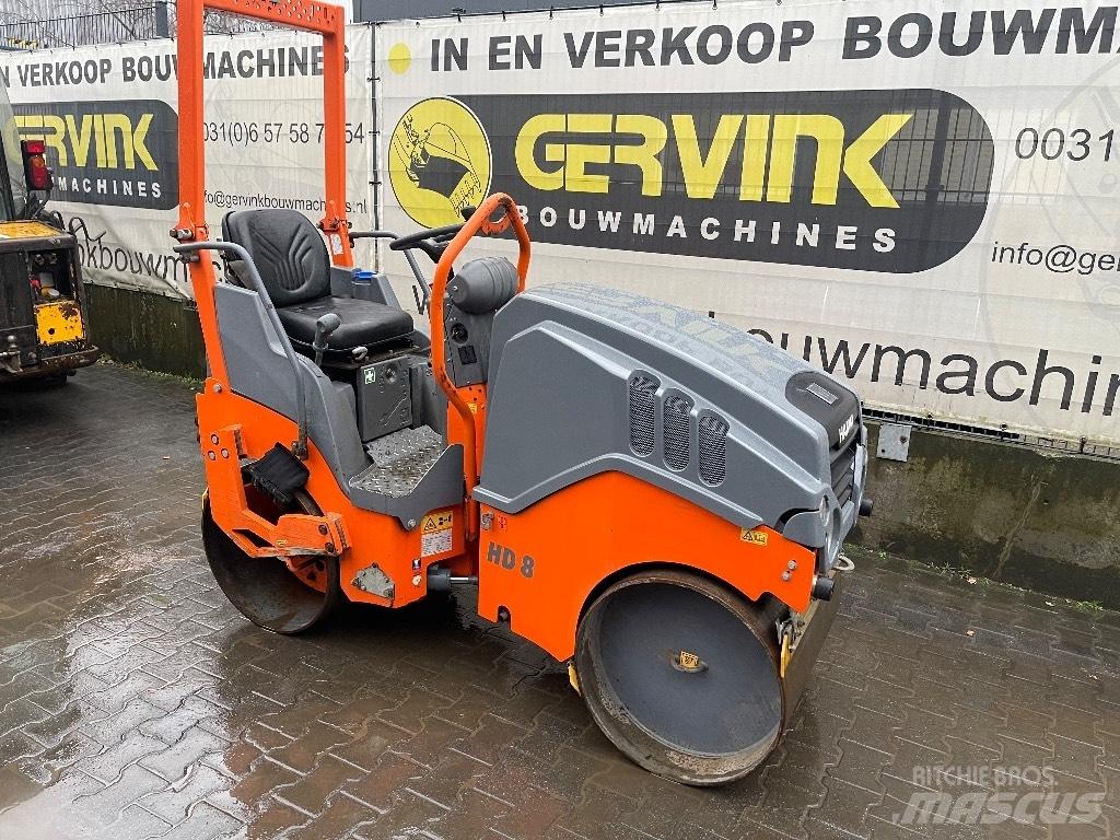 Hamm HD 8 VV Divvalču grunts veltņi