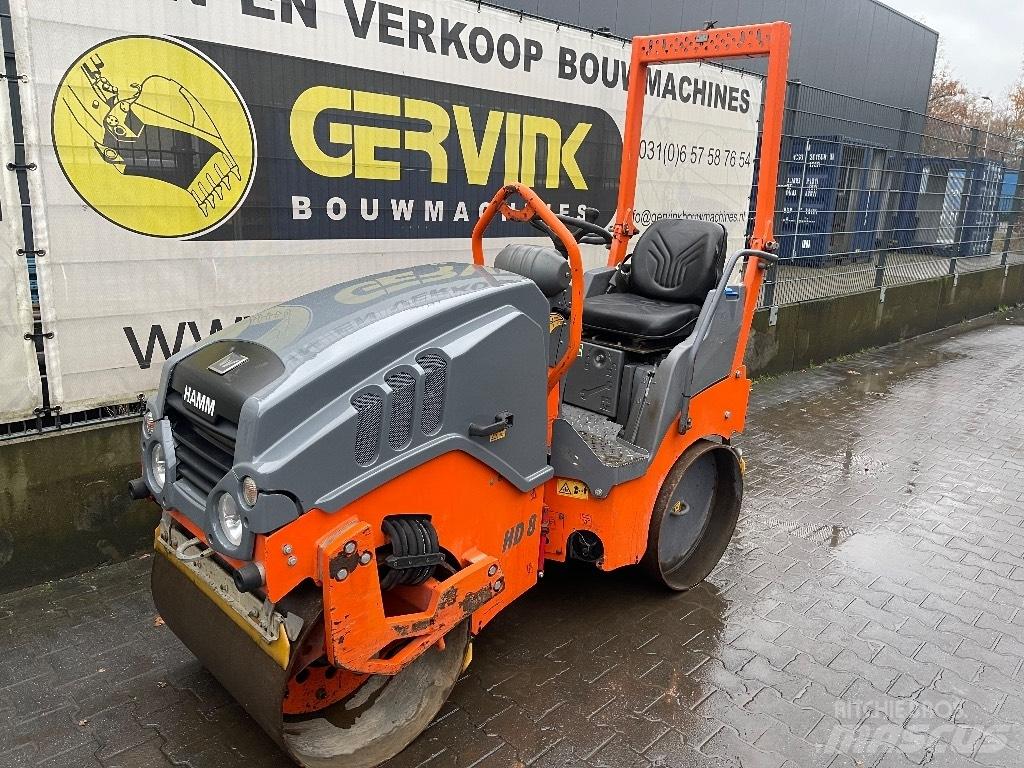 Hamm HD 8 VV Divvalču grunts veltņi