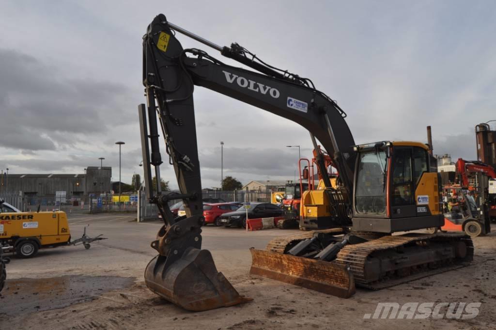Volvo ECR 235 EL Kāpurķēžu ekskavatori