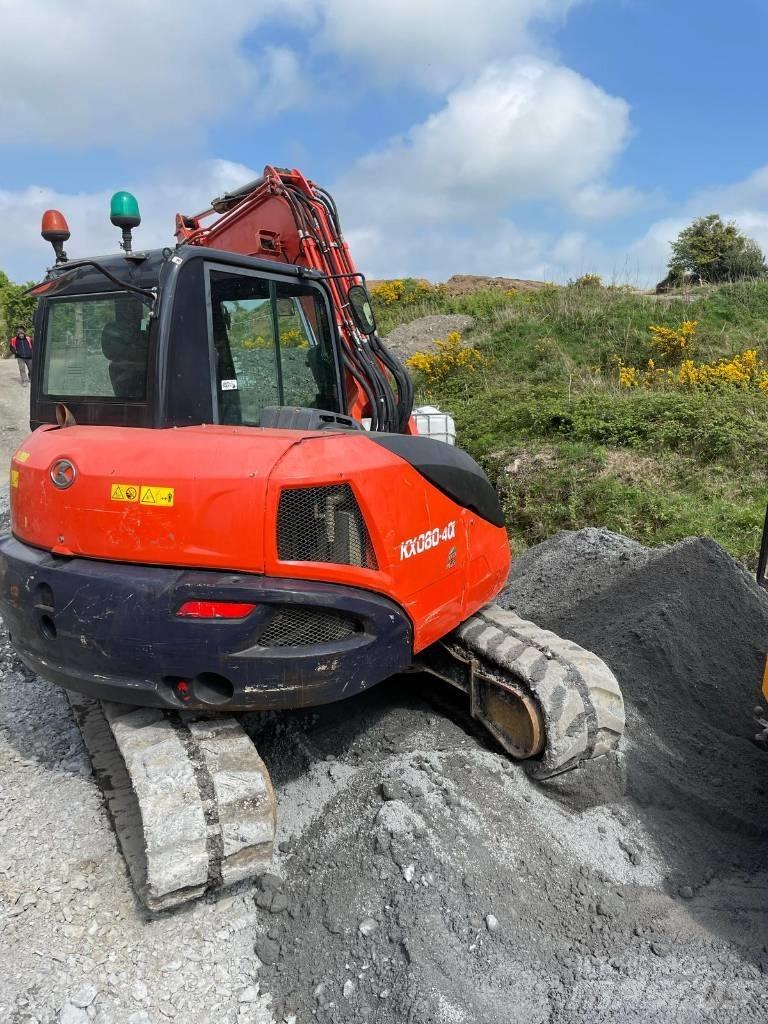 Kubota KX 080-4 Vidēja lieluma ekskavatori 7 t - 12 t