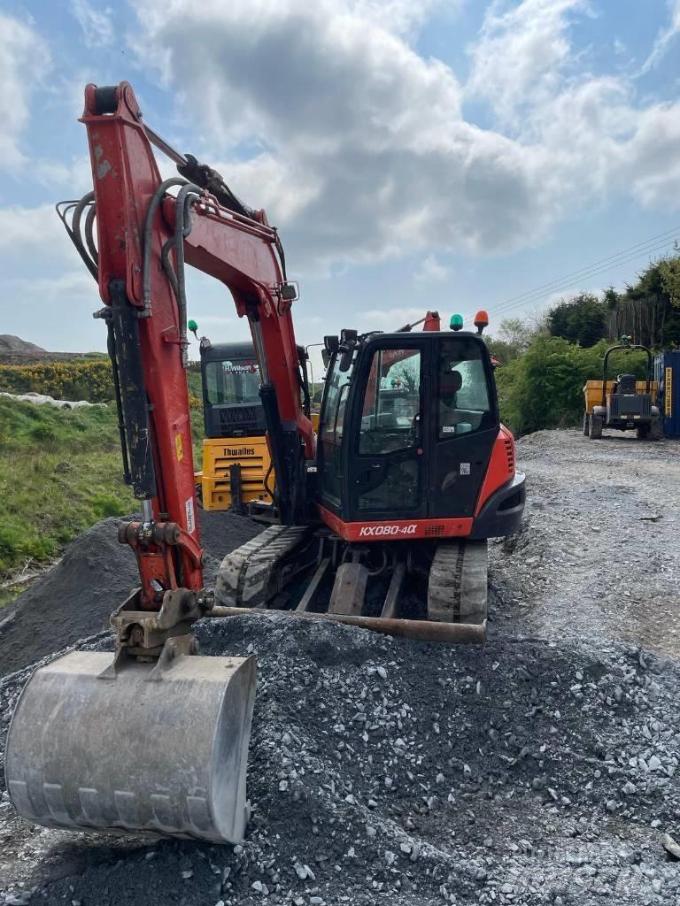Kubota KX 080-4 Vidēja lieluma ekskavatori 7 t - 12 t