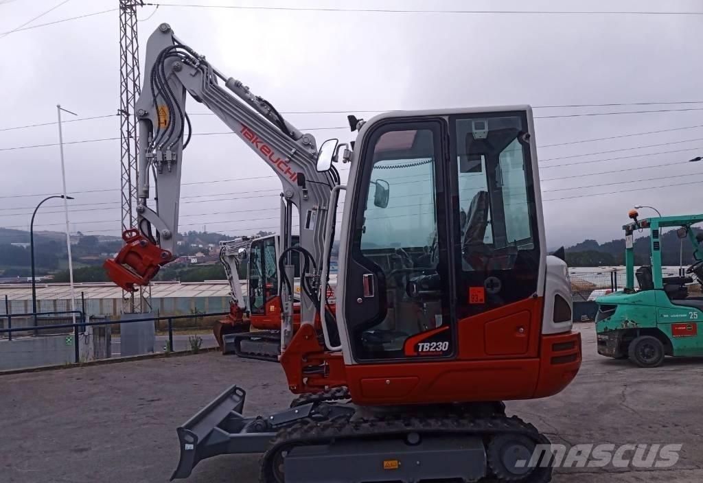 Takeuchi TB 230 Mini ekskavatori < 7 t
