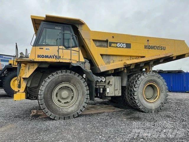 Komatsu HD 605-7EO Karjeras kravas automašīnas